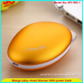 USB rechargeable mobile power supply pocket hand warmer